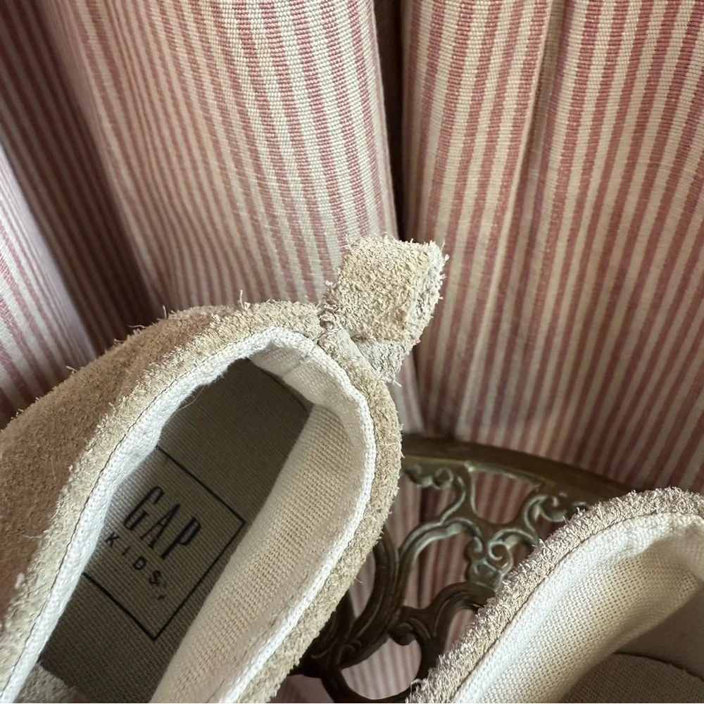 Gap Tan Suede Leather Kids Lace Up Boots Sneakers